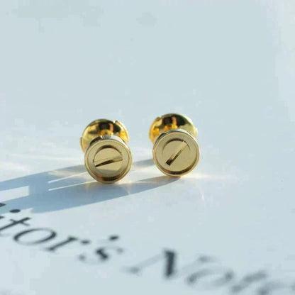 [Stars Jewelry]LOVE EARRINGS GOLD 10MM
