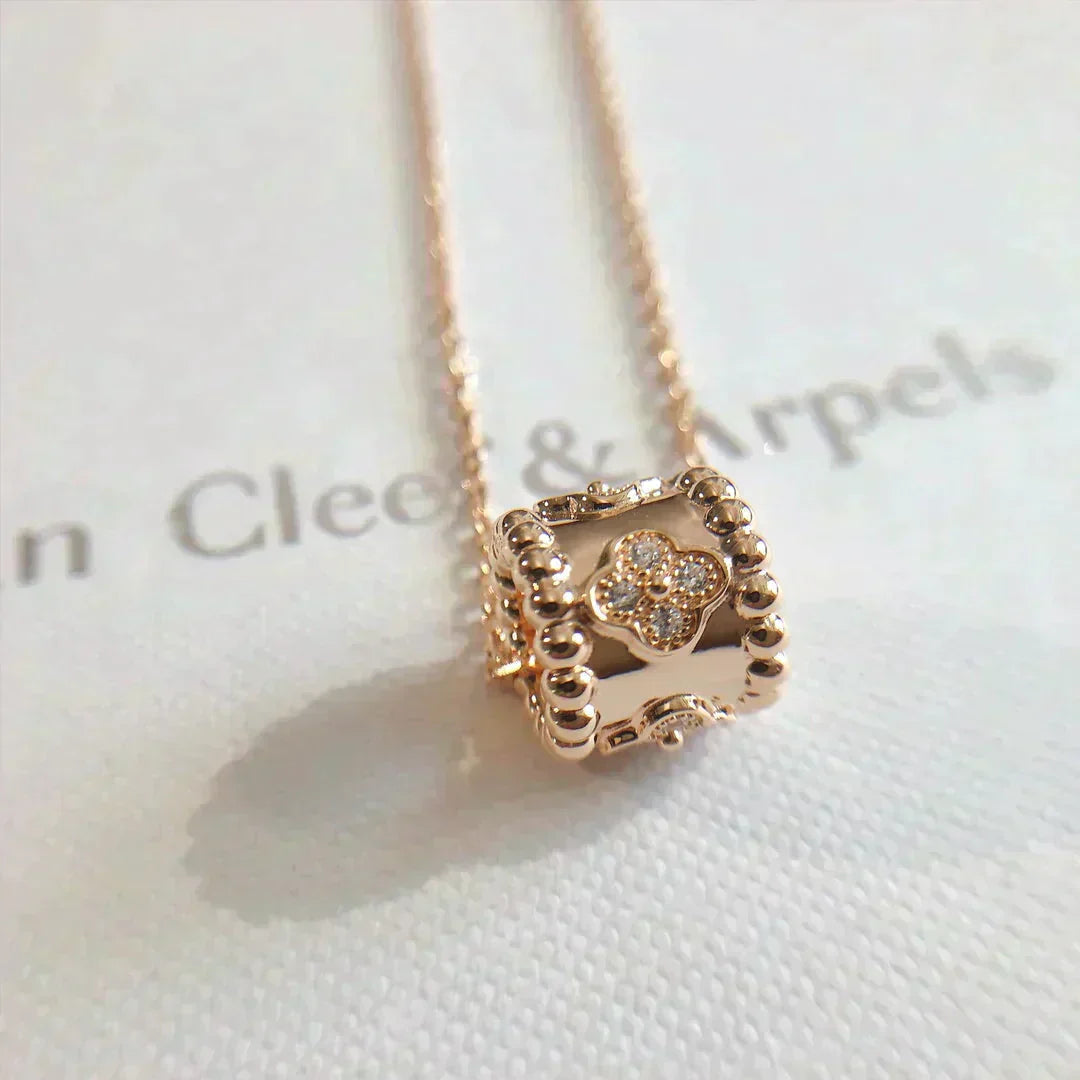 [Stars Jewelry]PERLEE PEDANT NECKLACE GOLD / ROSE GOLD