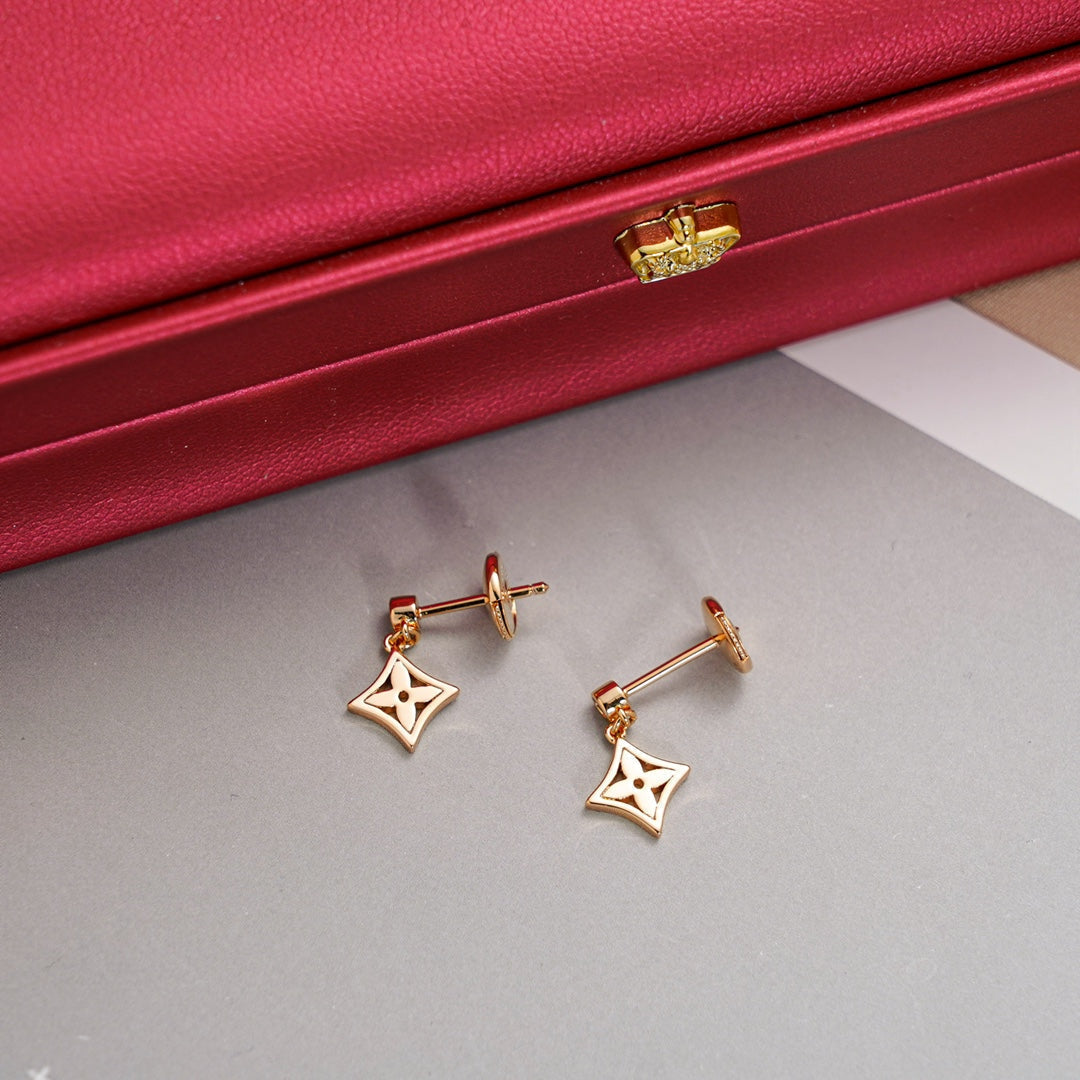 [Stars Jewelry]STAR EARRINGS GOLD