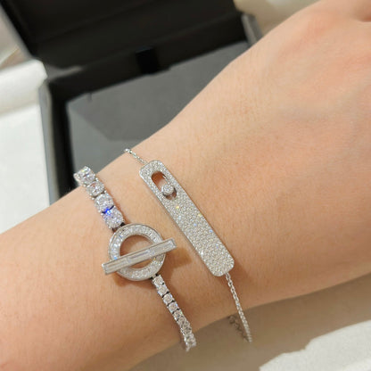 [Stars Jewelry]MOVE CLASSIQUE DIAMOND PAVED BRACELET
