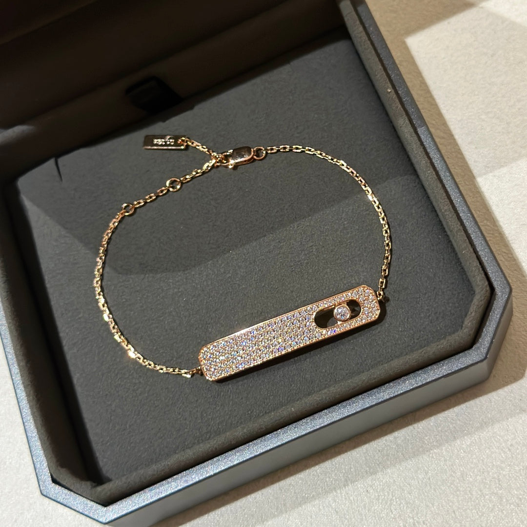 [Stars Jewelry]MOVE CLASSIQUE DIAMOND PAVED BRACELET