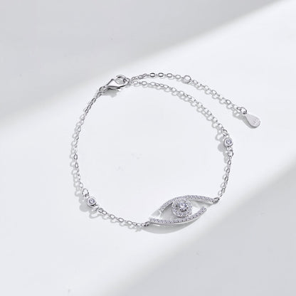 [Stars Jewelry]Lucky Eye Pave-Set Diamond Bracelet