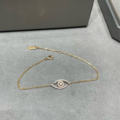 [Stars Jewelry]Lucky Eye Pave-Set Diamond Bracelet