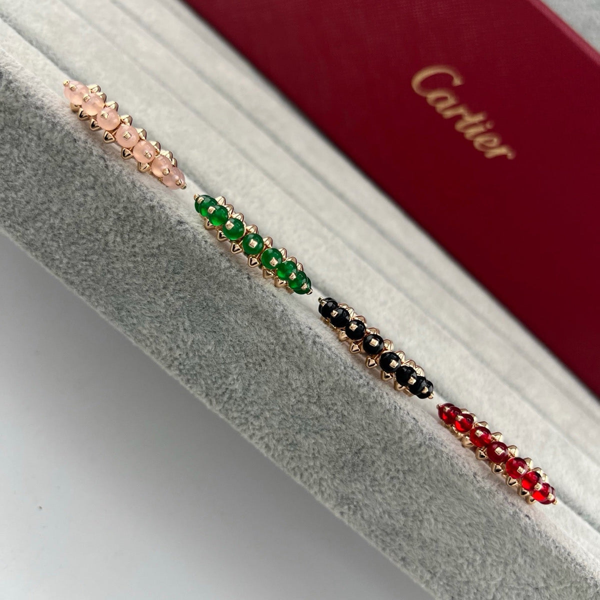 [Stars Jewelry]CLASH 7.9MM AGATE CHALCEDONY RING