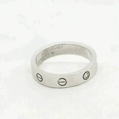 [Stars Jewelry]LOVE RING 4MM 1 DIAMOND SILVER