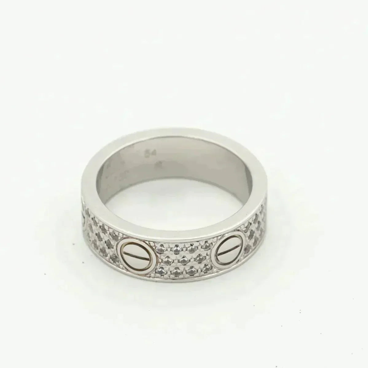 [Stars Jewelry]LOVE RING 5.5MM DIAMONDS PAVED