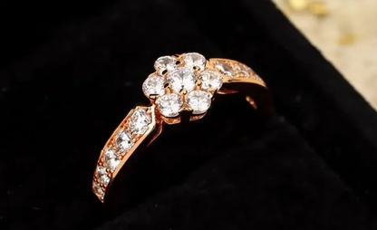 [Stars Jewelry]Fleurette Diamond Cluster Ring