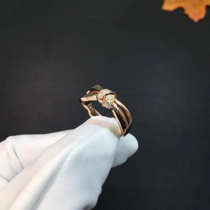 [Stars Jewelry]LIENS RING PINK GOLD DIAMOND