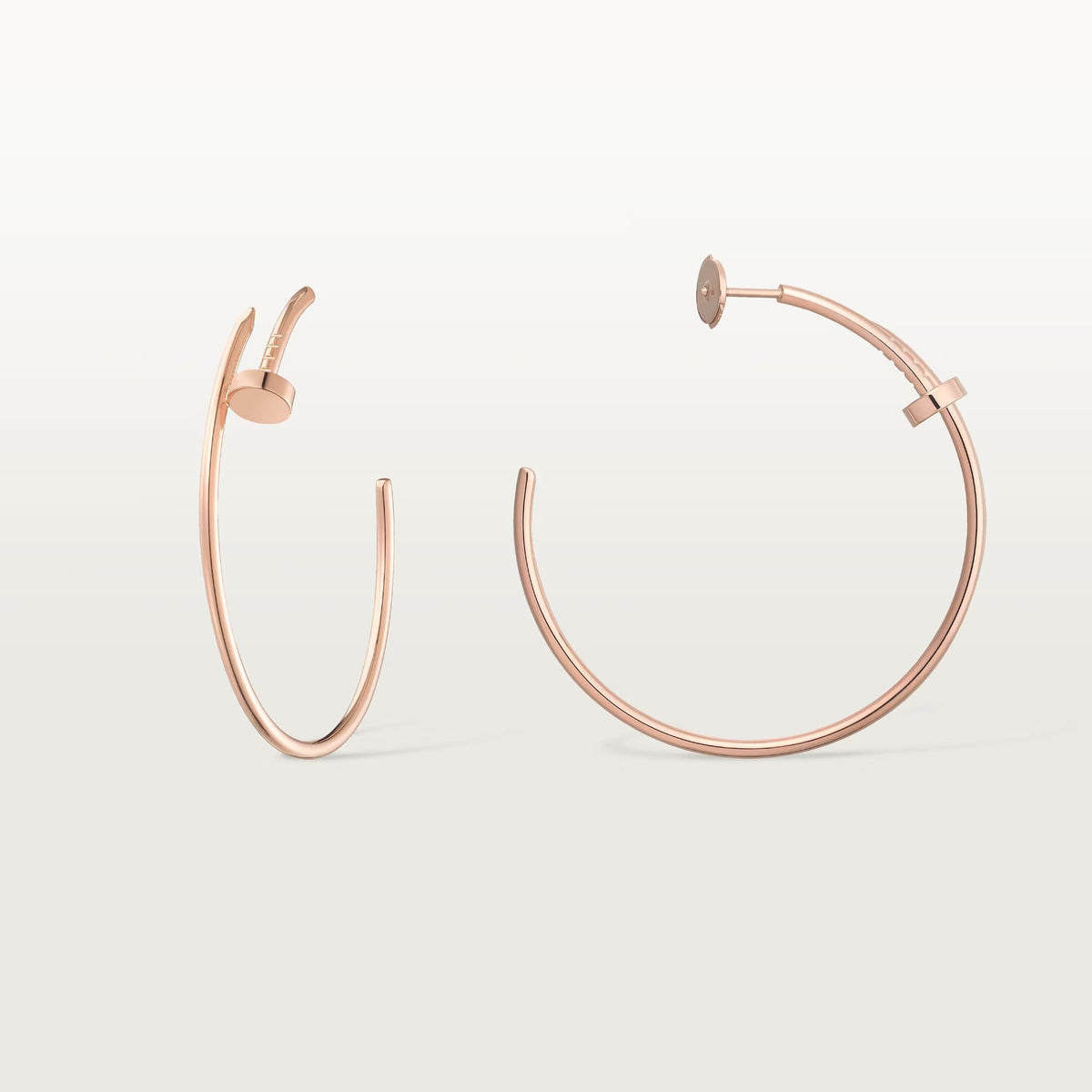 [Stars Jewelry]JUSTE NO DIAMOND LARGE EARRINGS
