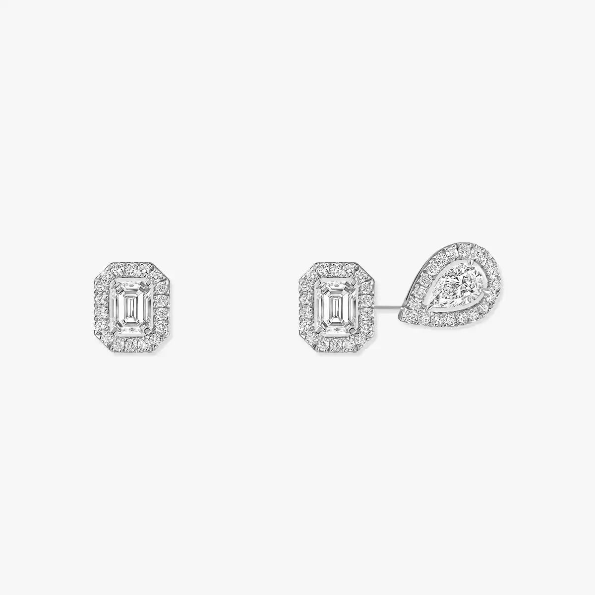 [Stars Jewelry]Diamond Earrings 0,10ct My Twin 1+2