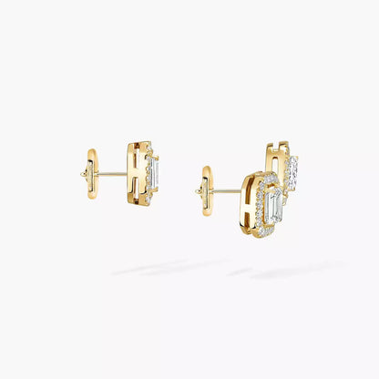 [Stars Jewelry]Diamond Earrings 0,10ct My Twin 1+2